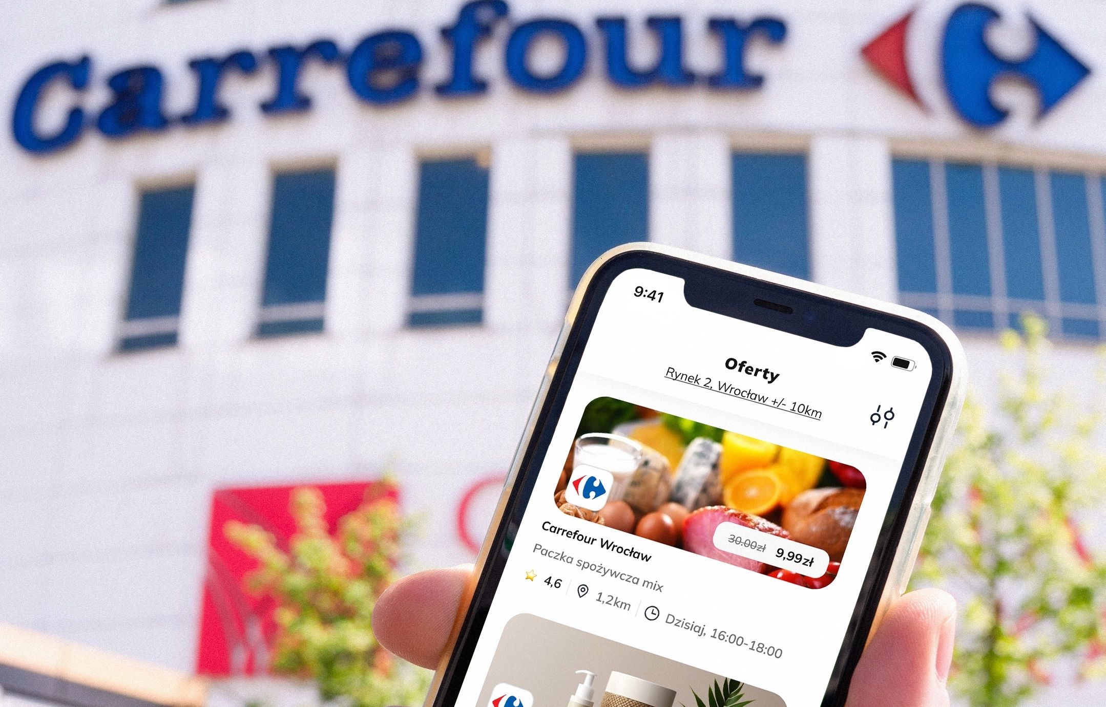 Carrefour Polska stawia na Foodsi. Paczki uratujesz w całej Polsce