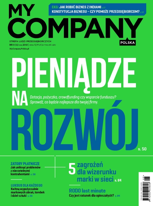 Miesięcznik My Company Polska - Wydanie 5/2018 (32)