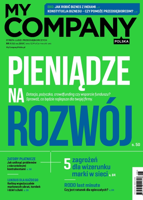My Company Polska wydanie 5/2018
(32)