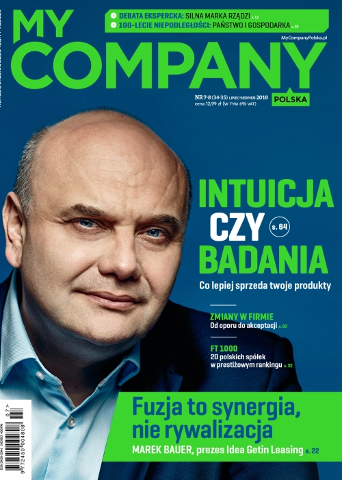 My Company Polska wydanie 7/2018
(34)