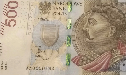 Banknot 500 zł na aukcji za nawet 2900 zł