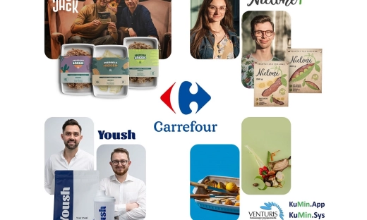 Carrefour zainwestował w cztery polskie startupy z branży foodtech