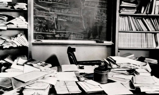 Albert Einstein: nieład na biurku sugerował dużą inteligencję
