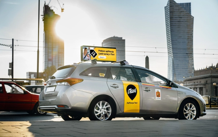 iTaxi wprowadza do Polski pierwszą mobilną sieć reklamową