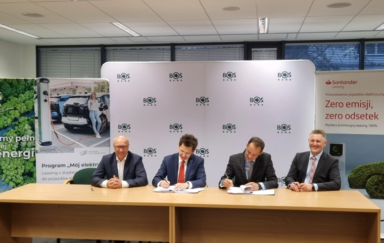 Santander Leasing umożliwi pozyskanie pojazdu w ramach programu Mój Elektryk