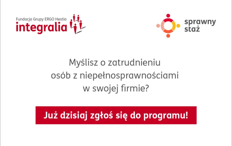 Integralia zaprasza do II edycji programu Sprawny staż