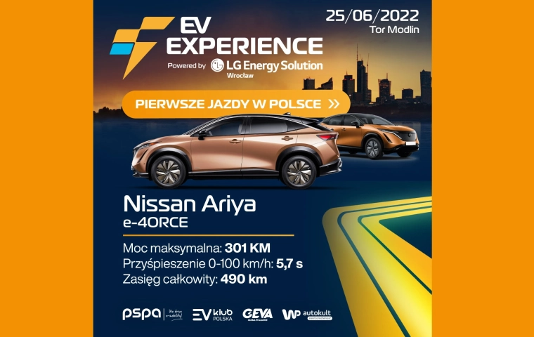 Pierwsze jazdy w Polsce elektrycznym Nissanem Ariya!