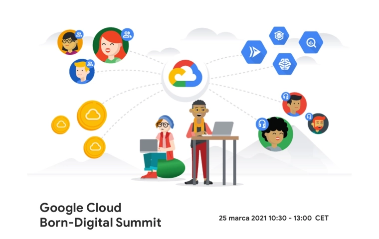 Wyprzedź konkurencję w wyścigu o budowę najlepszego startupu. Google Cloud Born-Digital Summit