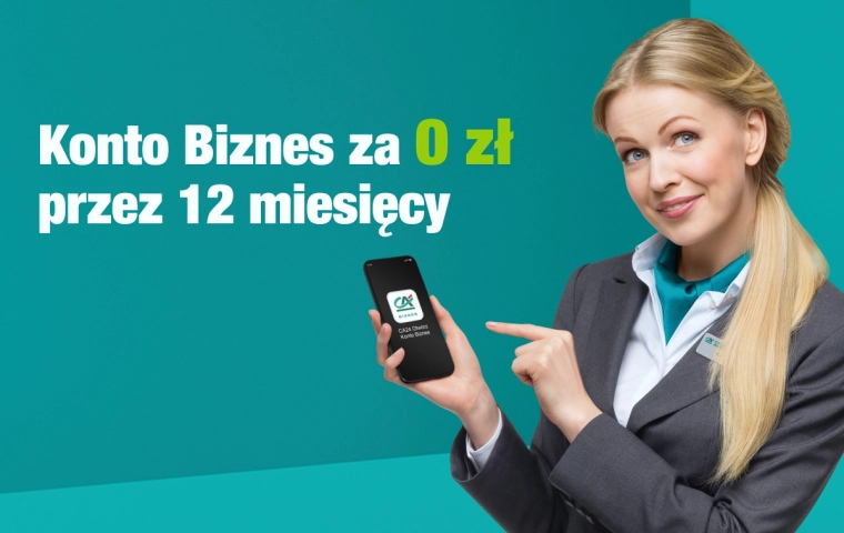 Od teraz w Credit Agricole założysz Konto Biznes przez aplikację mobilną – w pełni zdalnie
