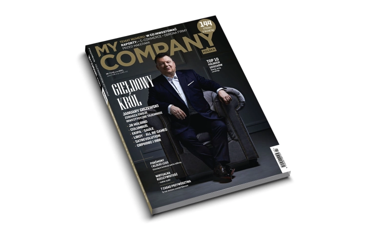 Lipcowy numer My Company Polska już w sprzedaży! Na okładce - January Ciszewski