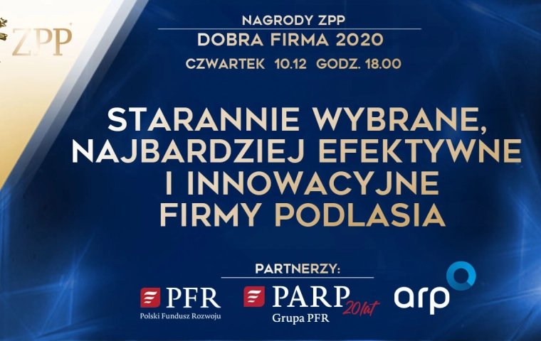 Już 10 grudnia Gala „Dobre Firmy województwa podlaskiego”