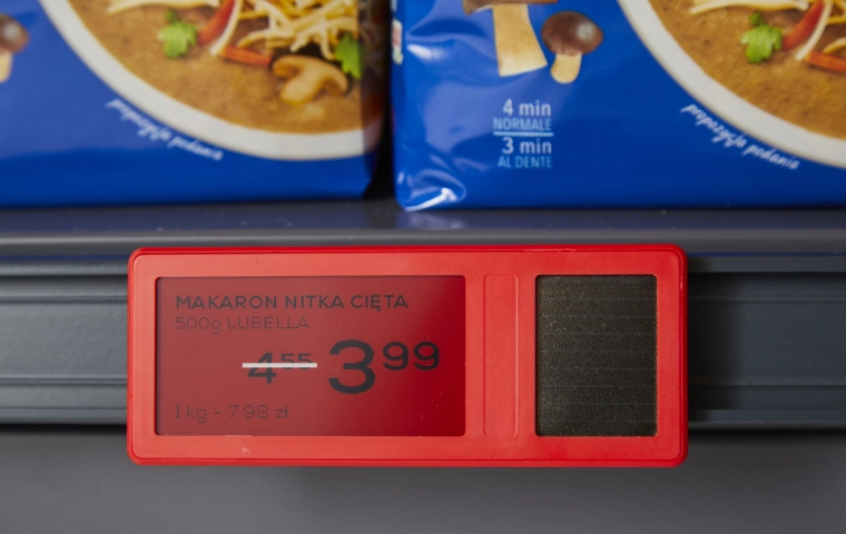 Nowy innowacyjny produkt od Saule Technologies. Ich etykiety cenowe zapobiegną marnowaniu żywności?