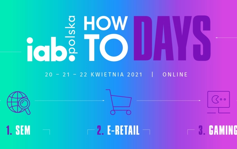 Specjalna edycja IAB HowTo nadchodzi! Trzy dni z SEM, e-retail i gamingiem