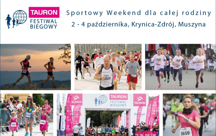 11. TAURON Festiwal Biegowy od 2.10 w Krynicy-Zdroju