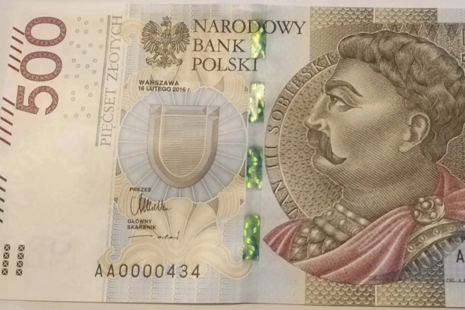 Banknot 500 zł / Fot. Allegro