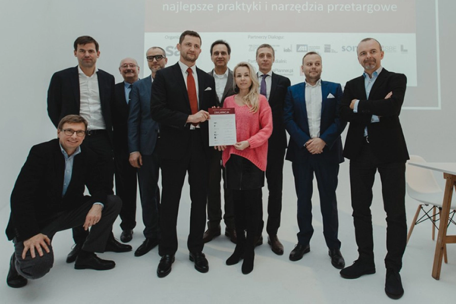 Przedstawiciele organizacji, które podpisały deklarację. Fot. Materiały prasowe