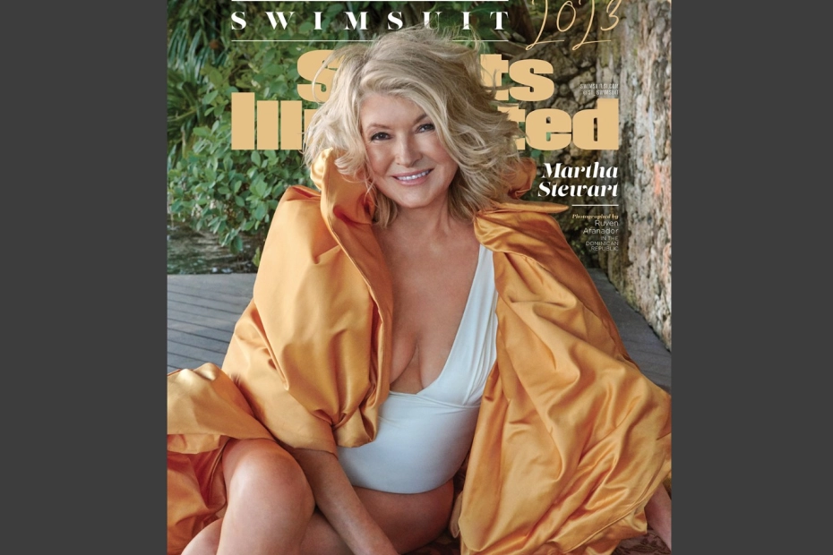 Martha Stewart na okładce Sports Illustrated / Fot