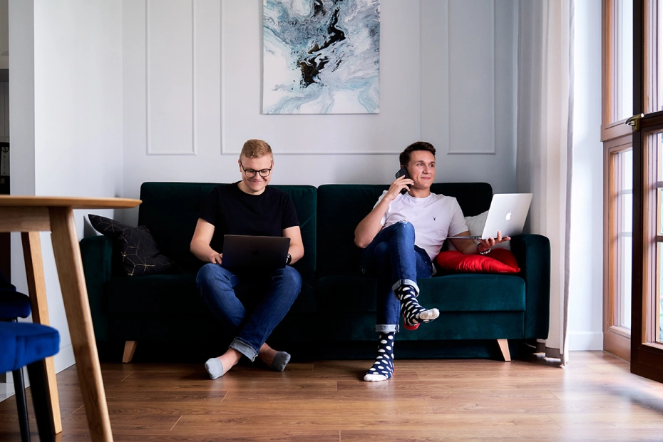 Evgeny Chamtonau i Aliaksandr Horlach, SPOKO.app