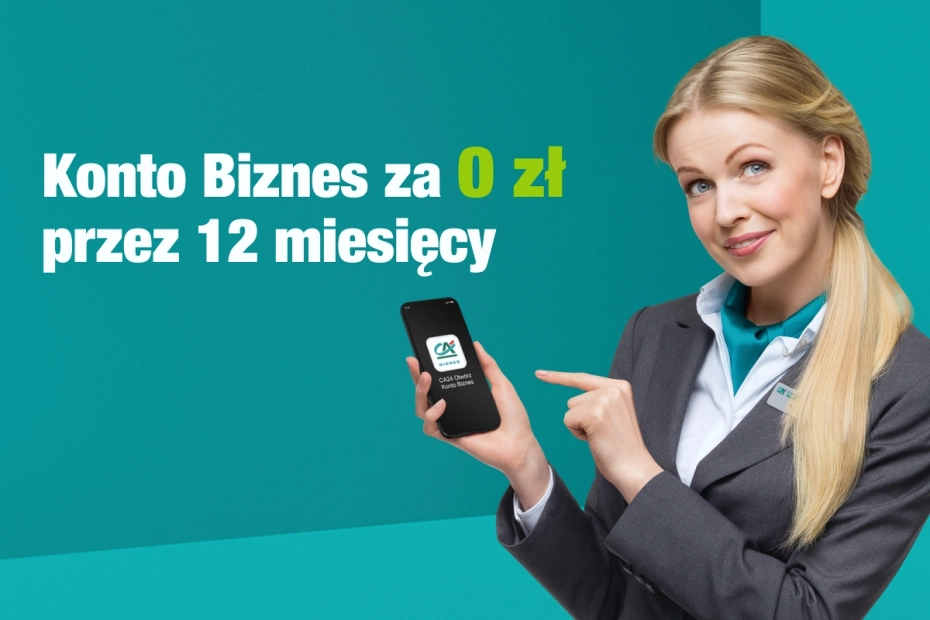Od teraz w Credit Agricole założysz Konto Biznes przez aplikację mobilną – w pełni zdalnie