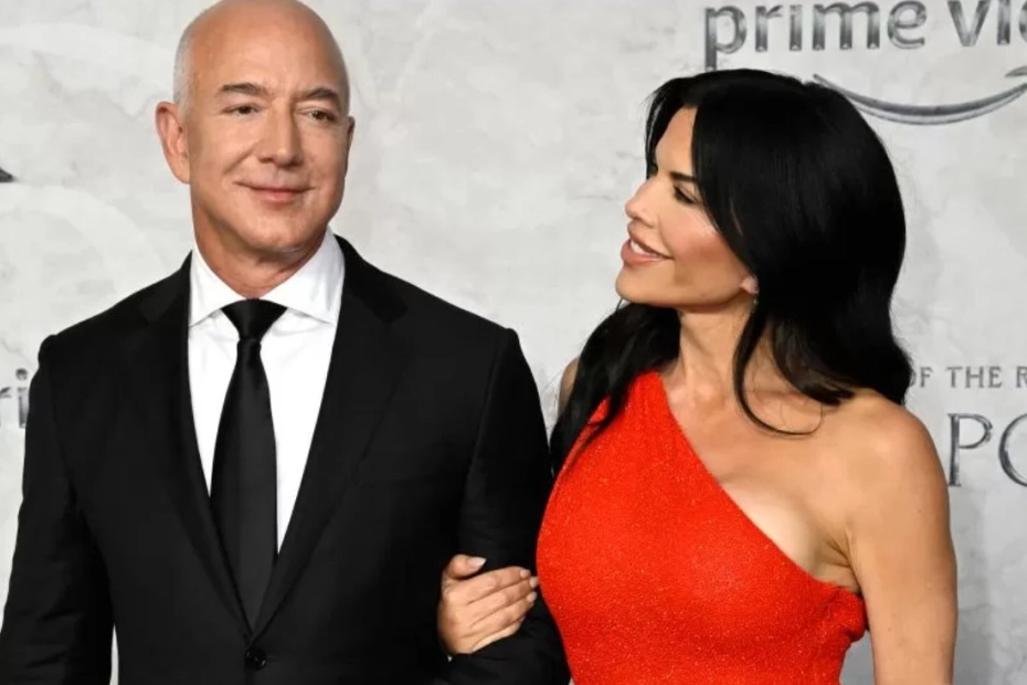 Jeff Bezos i Lauren Sanchez / Fot. BBC