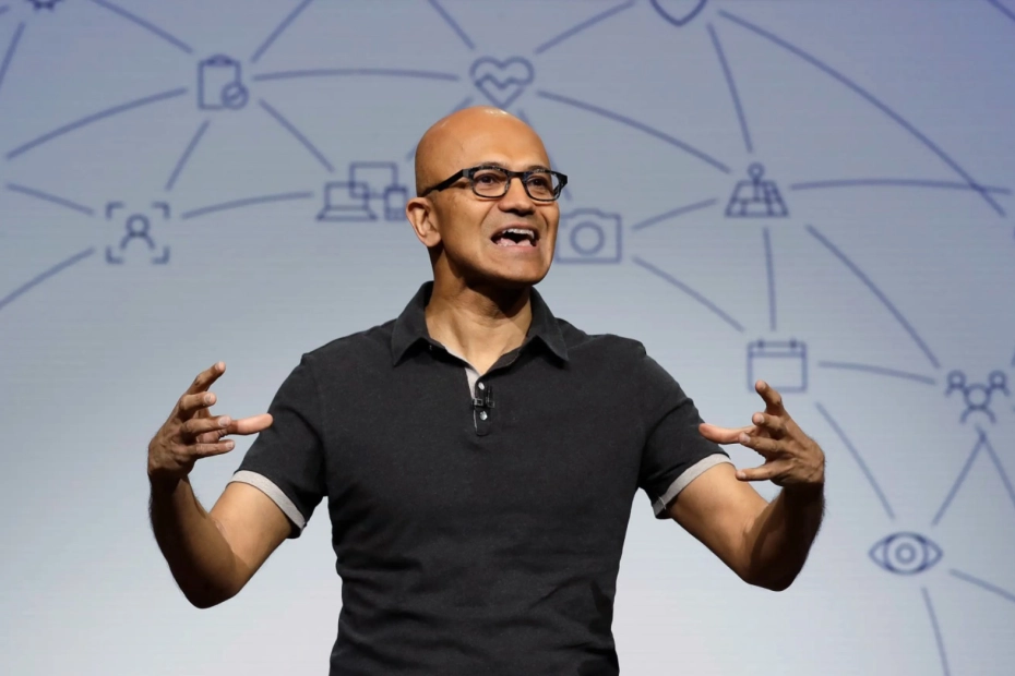 Na zdjęciu Satya Nadella, CEO Microsoft / Fot. Ela
