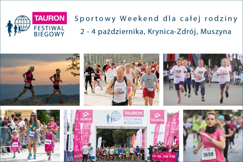 11. TAURON Festiwal Biegowy od 2.10 w Krynicy-Zdroju