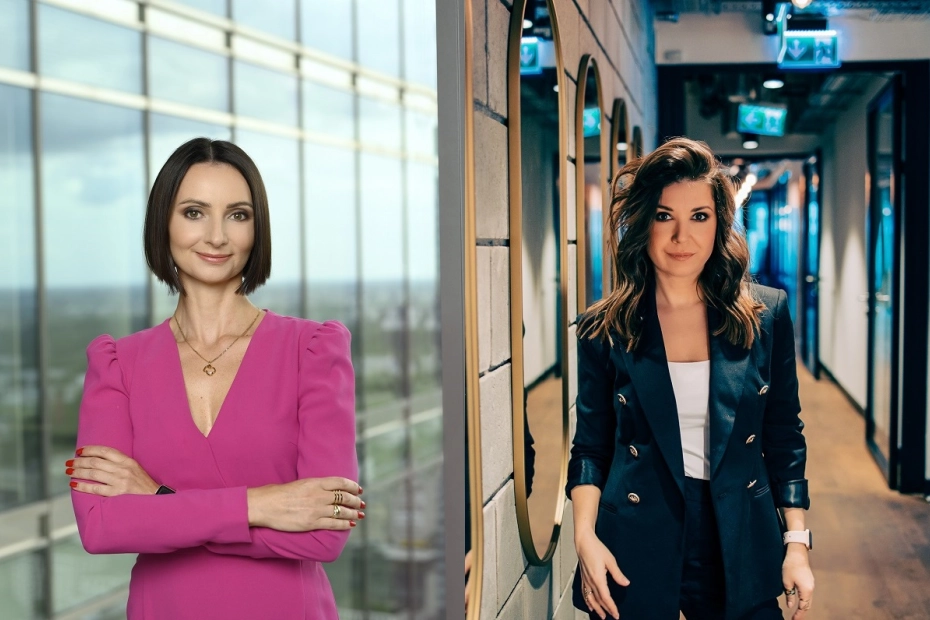 Justyna Wilczyńska-Baraniak i Agnieszka Oleksyn-Wa