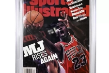 Michael Jordan na okładce