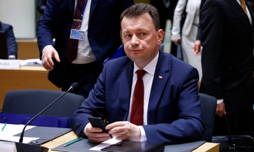 Rosyjska rakieta nad Polską: minister Błaszczak zrzuca winę na dowódcę