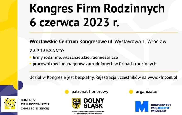 Kongres Firm Rodzinnych we Wrocławiu
