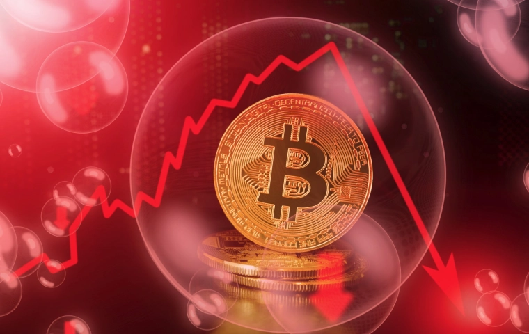 Bitcoin szybko traci na wartości. Powodem obawa przed podwyżką stóp procentowych