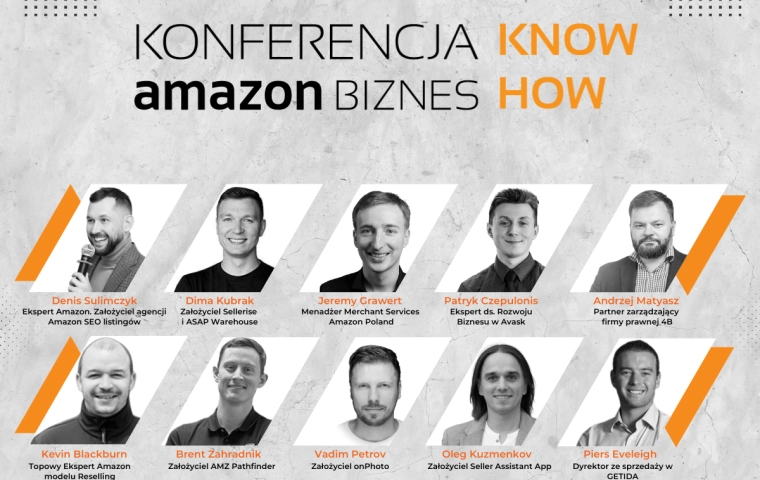 WIELKA NOWOŚĆ! Pierwsza w Polsce konferencja dedykowana 100% dla sprzedawców Amazona