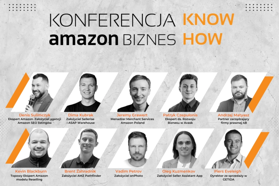 WIELKA NOWOŚĆ! Pierwsza w Polsce konferencja dedykowana w 100% dla sprzedawców Amazona