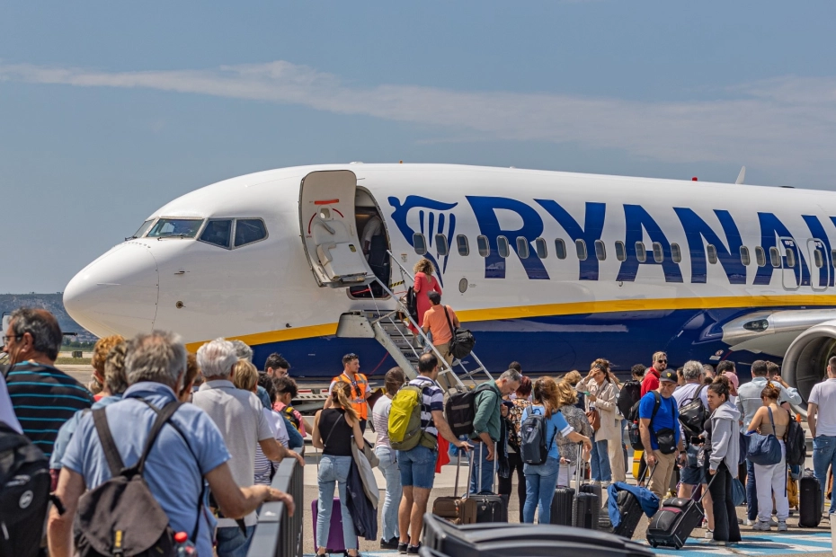 Ryanair krytykuje Booking.com za wycofanie lotów