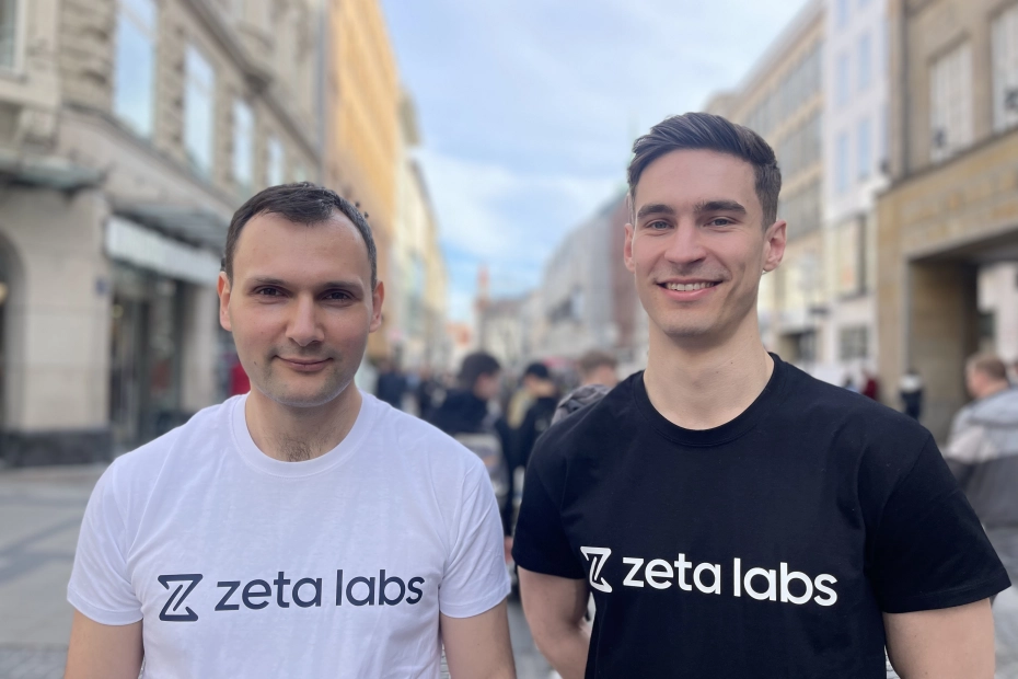 Peter Albert i Fryderyk Wiatrowski, założyciele Zeta Labs.