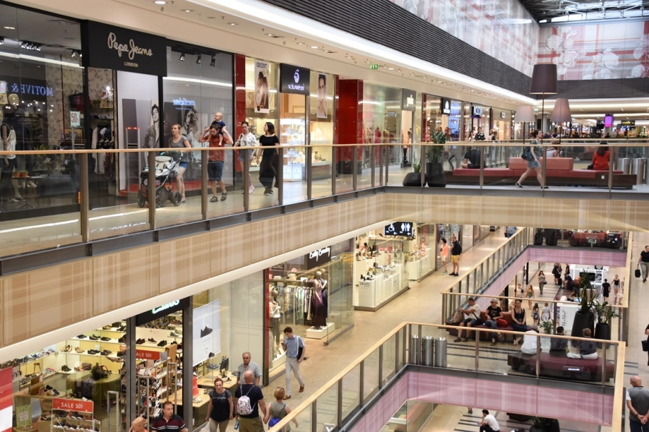 Galerie handlowe notują wzrosty m.in. z powodu lepszych nastrojów konsumenckich.