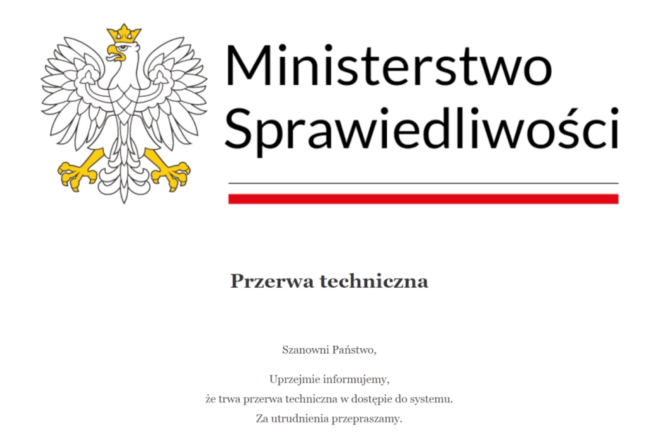 ministerstwo sprawiedliwości