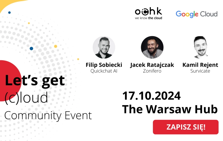 Rozwiń swój startup przychodząc na Let’s get (c)loud Community Event o ekspansji zagranicznej