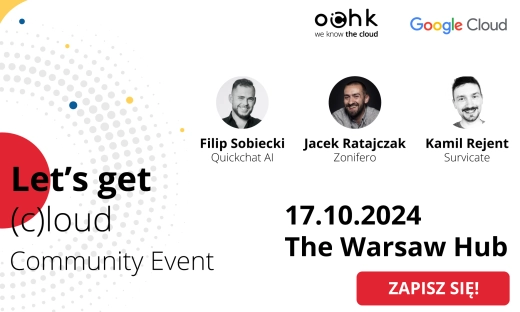 Rozwiń swój startup przychodząc na Let’s get (c)loud Community Event o ekspansji zagranicznej