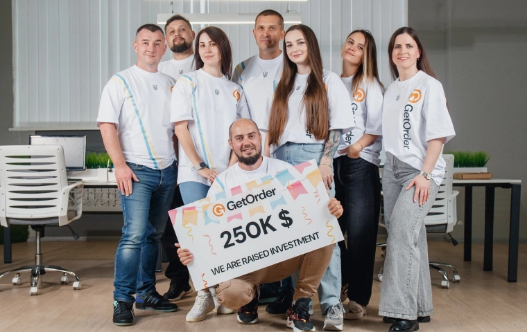 Ukraiński startup GetOrder pozyskuje 250 tys. dol. na rozwój technologii dla branży restauracyjnej