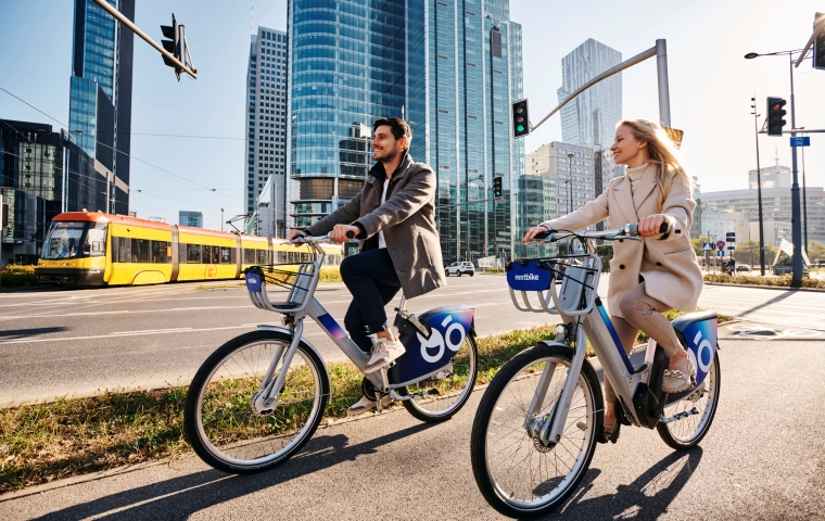 Nextbike zamyka sezon. Polacy przejechali 25 mln km, stołeczne Veturilo najpopularniejsze w Europie