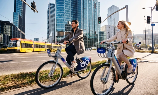 Nextbike zamyka sezon. Polacy przejechali 25 mln km, stołeczne Veturilo najpopularniejsze w Europie