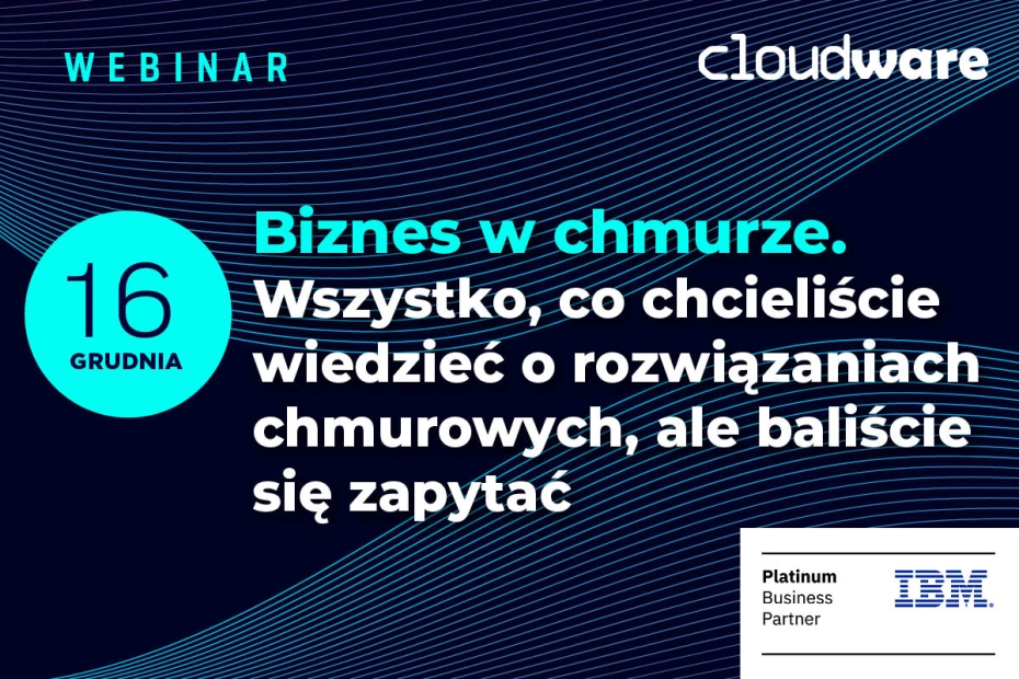 Webinar My Company Polska i Cloudware Polska