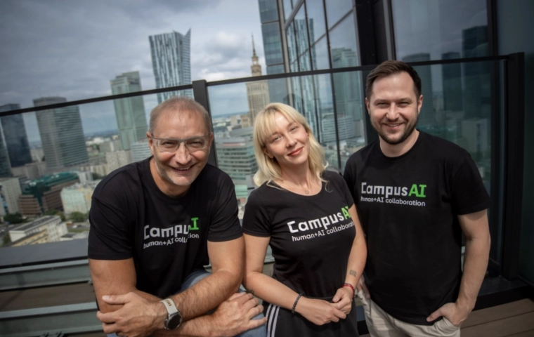 Polski startup CampusAI z kolejnym wsparciem pre-seed. Smartlink Partners dorzuca 3 mln zł na globalną ekspansję