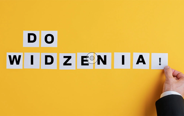 Zwalniaj, ale żegnaj