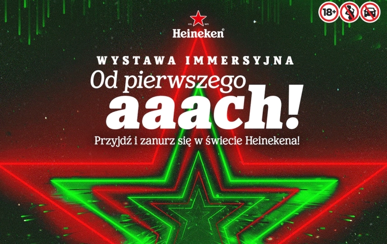 Zanurz się w świecie Heinekena - wyjątkowa wystawa immersyjna w Melt Museum