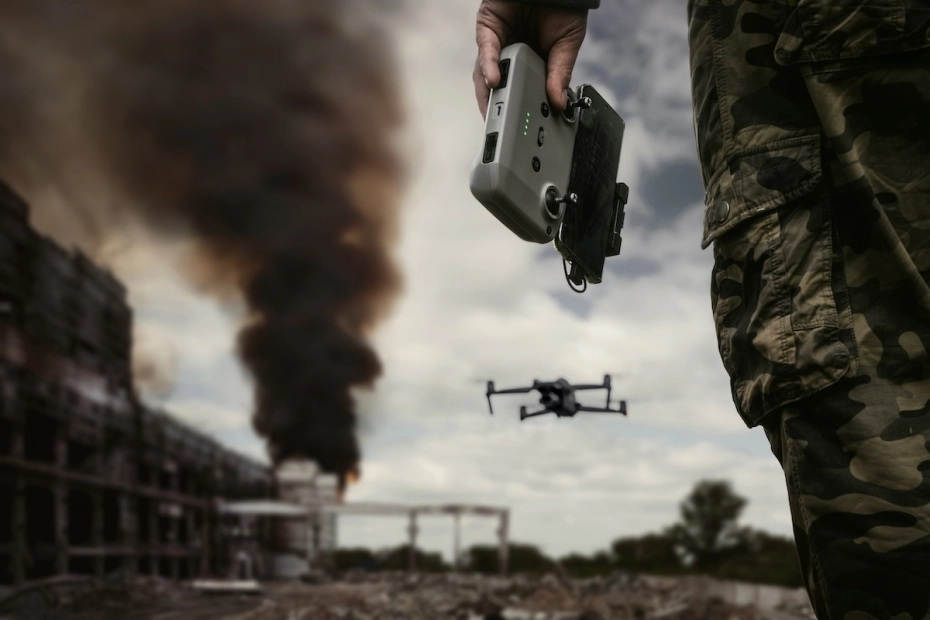 dron wojenny