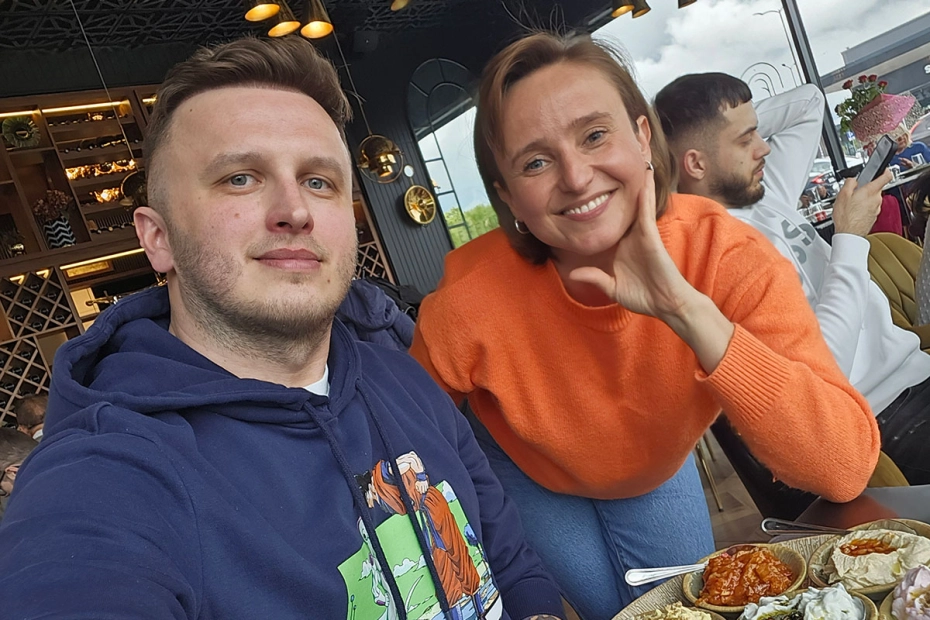 Kuba Dobroszek i Miłka Raulin