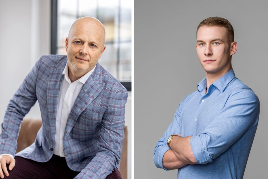Paweł Dobosz - twórca Formative i Jakub Szlosek z Freemoij.