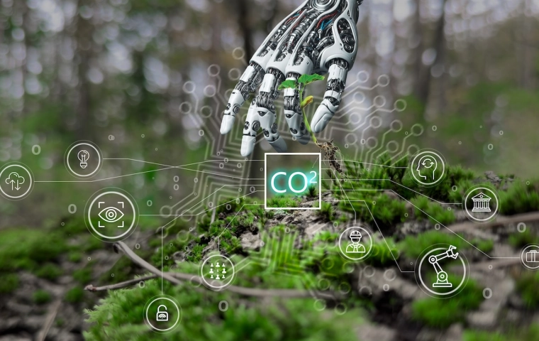 AI może zredukować nawet 10 proc. globalnych emisji CO2, choć zużywa coraz więcej prądu